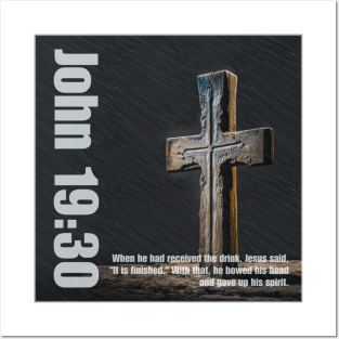 John 19:30 Posters and Art